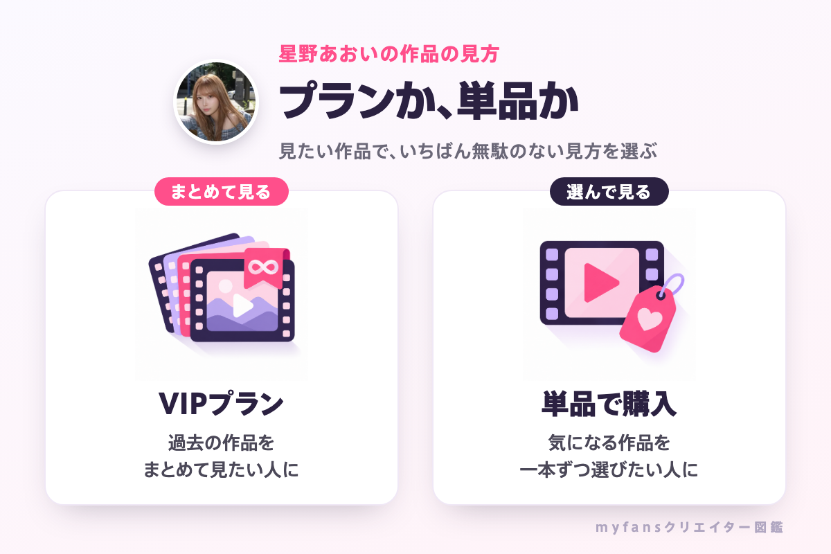 星野あおいの作品の見方