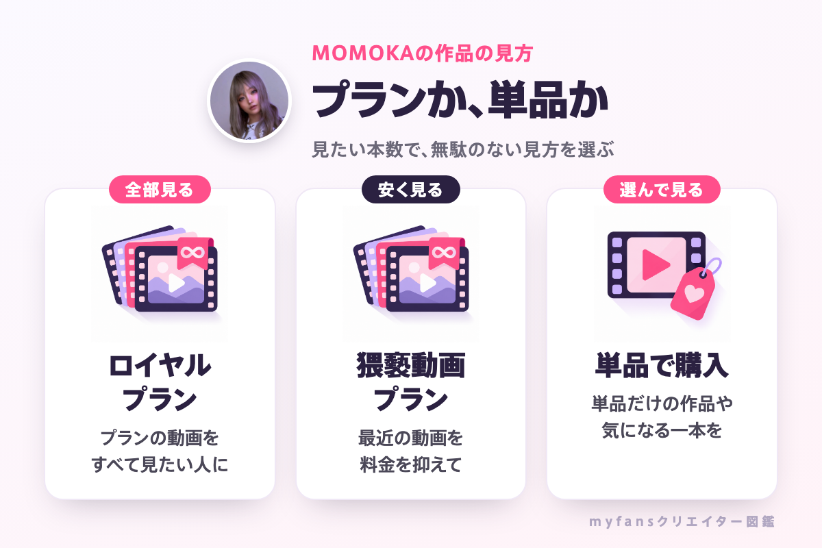MOMOKAの作品の見方